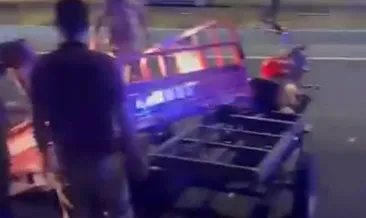 Batman’da otomobil ile sepetli motosiklet çarpıştı: 6 kişi yaralandı! #batman