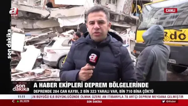 Diyarbakır'da deprem enkazından kurtarma çalışmaları kamerada CANLI YAYIN
