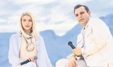 Baba kız düet yaptılar