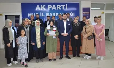 Muş AK Parti Kadın Kolları Gazze'deki anneler için açıklama yaptı #mus