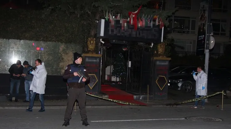 Beşiktaş’ta eğlence merkezi önünde silahlı saldırı