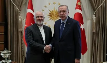Cumhurbaşkanı Erdoğan İran Dışişleri Bakanı’nı kabul etti
