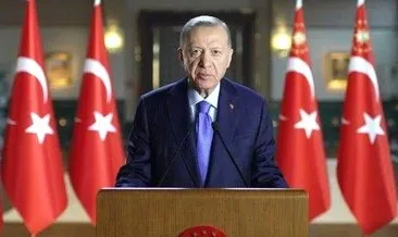 Başkan Erdoğan Dubai’deki Dünya Liderler Zirvesi’ne hitap etti: Kara gün dostlarını unutmayacağız