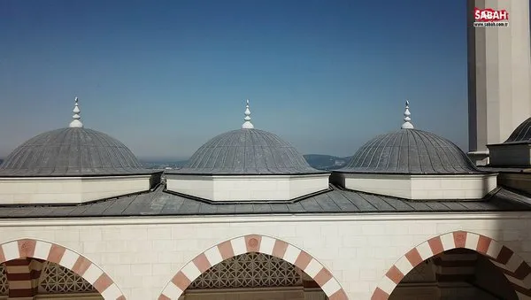 Çamlıca Camii'nin son hali görüntülendi! 58 gün sonra ibadete açılıyor