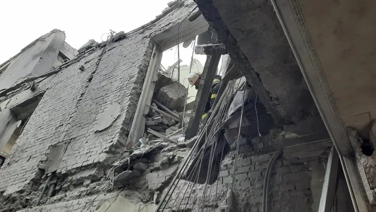 Rusya Ukrayna savaşı SON DAKİKA: Ukrayna Harkov Belediye binası Rusya tarafından havaya uçuruldu!