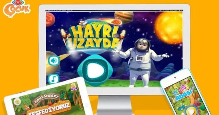 TRT Çocuk’un mobil oyunları 28 milyon kez indirildi
