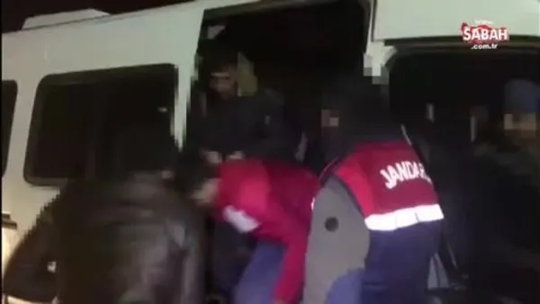 Edirne'de Yunanistan'a kaçmaya çalışan 70 kaçak göçmen yakalandı