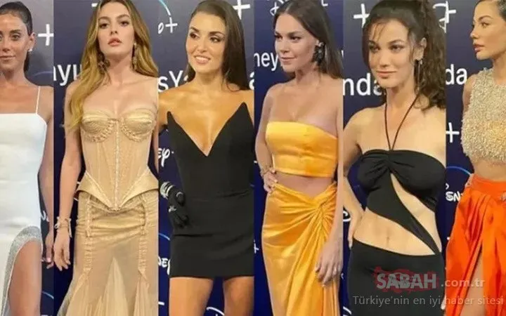 Disney Plus lansmanında şıklık yarışı! Hande Erçel, Aslı Enver, Melis Sezen, Pınar Deniz ve Demet Özdemir...