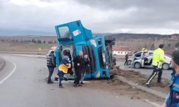 Amasya’da zincirleme kaza: 3 yaralı