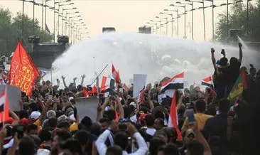 Bağdat’ta güvenlik güçleriyle protestocular arasında çatışma