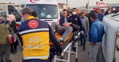 Adana’da kamyonet ile minibüs çarpıştı: 10 yaralı