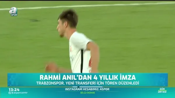 Rahmi Anıl Başaran'dan Trabzonspor'a 4 yıllık imza