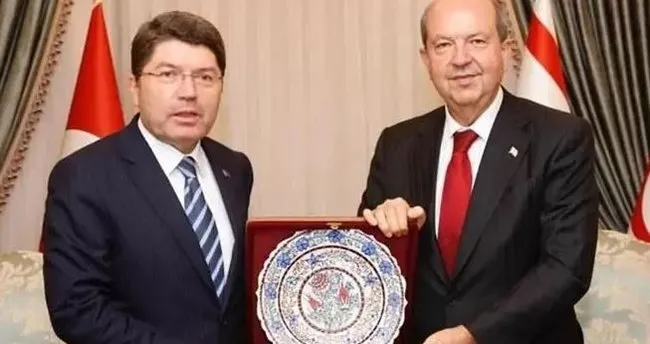 KKTC Cumhurbaşkanı Tatar, Adalet Bakan’ı Tunç’u kabul etti KKTC Cumhurbaşkanı Tatar, Adalet Bakan’ı Tunç’u kabul etti