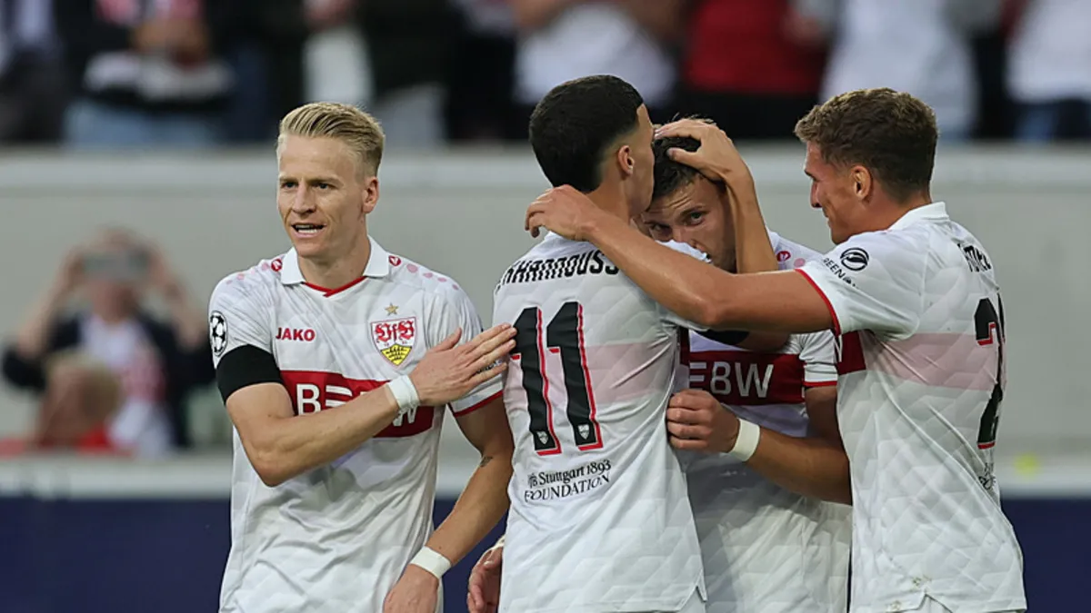 Demirovic'ten Stuttgart'a Şampiyonlar Ligi'nde galibiyet