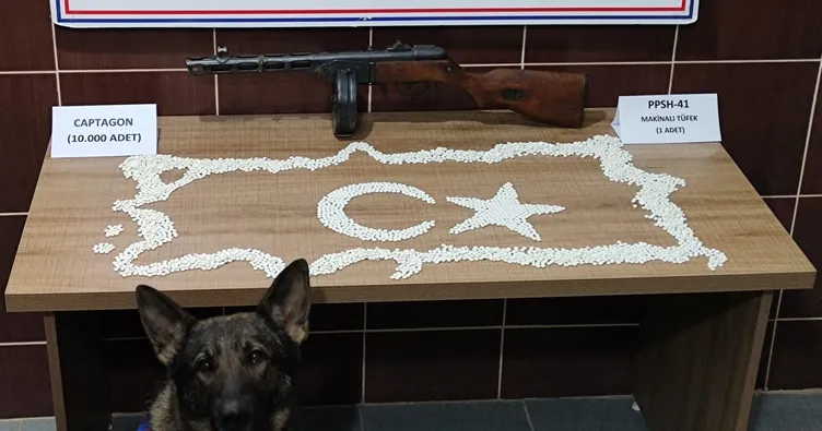 Suriye sınırında narkotik operasyonu