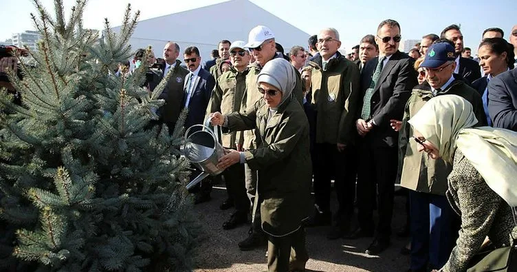 Emine Erdoğan, Milli Ağaçlandırma Günü’nü kutladı