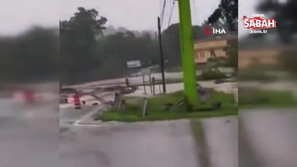 Fiona Kasırgası Porto Riko’nun 3’te 2’sini karanlığa gömdü! Dominik Cumhuriyeti'ne doğru... | Video