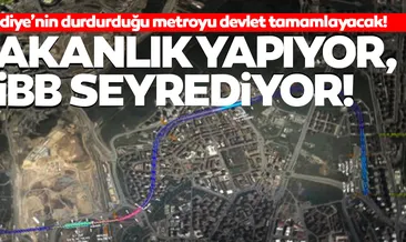 İBB’nin yapmadığı metroyu da tıpkı Şehir hastanesi yolları gibi Bakanlık yapıyor!