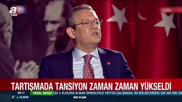 Özgür Özel, gazeteci Deniz Zeyrek ile canlı yayında tartıştı | Video