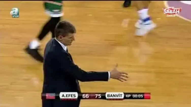 Anadolu Efes'i yenen Banvit şampiyon