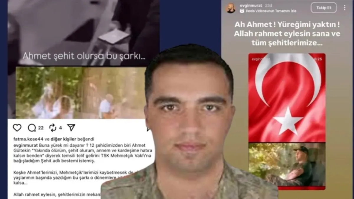 Şehit Ahmet Gültekin'in videosu Türkiye'yi derinden etkiledi: Yakında şehit olurum size hatıra kalsın