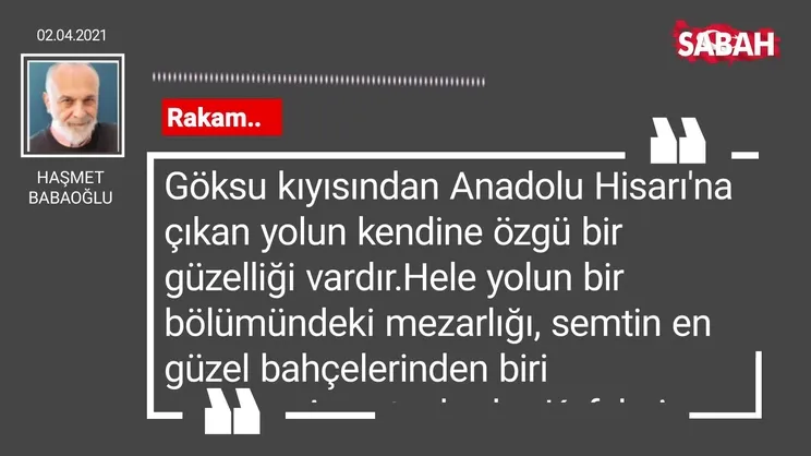 Haşmet Babaoğlu | Rakam..