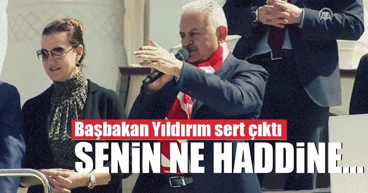 Başbakan Yıldırım İzmir’de ’EVET’ mitinginde