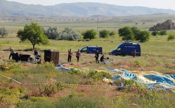 Nevşehir'de balon kazası