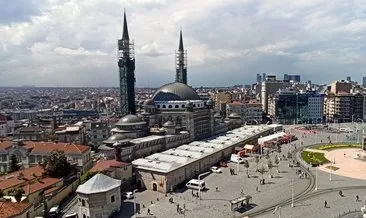 Son dakika: Taksim Camii’nin yüzde 90’ı bitti! Son hali görüntülendi