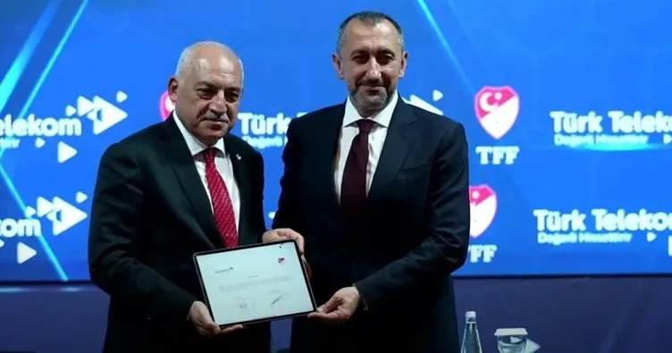 Türkiye Futbol Federasyonu, Türk Telekom ile teknoloji sponsorluğu anlaşması imzaladı