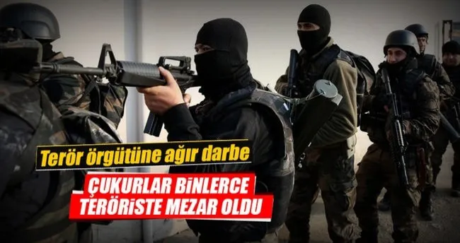 Hendeğe gömüldüler