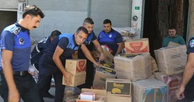 Eyyübiye’de çok miktarda son tüketim tarihi geçmiş ve bozuk ürün ele geçirdi #sanliurfa