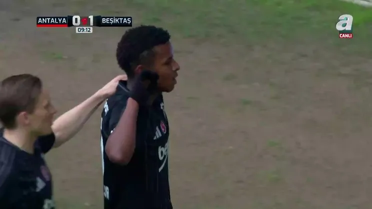 GOL | Onvo Antalyaspor 0-1 Beşiktaş