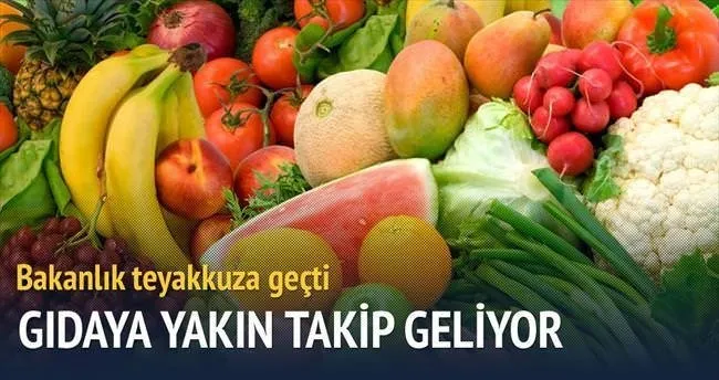 Gıdaya ’anlık’ takip