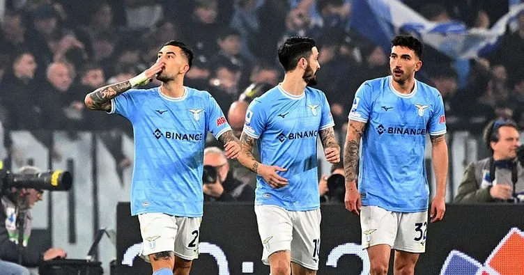 Serie A’nın başkent derbisinde gülen taraf Lazio oldu