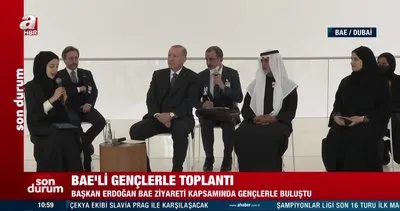 Başkan Erdoğan BAE’li gençlerle buluştu Sizlerden gönül elçisi olarak hareket etmenizi bekliyoruz | Video