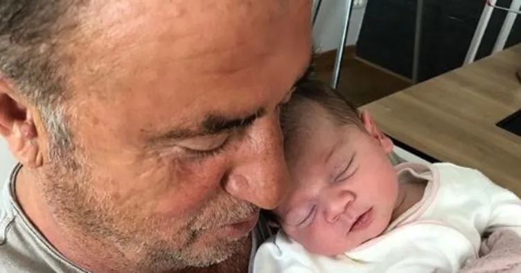 Fatih Terim torunu Naz ile buluştu