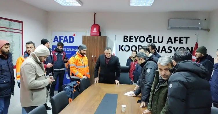 Beyoğlu Belediyesi ekipleri Hatay’da yaraları sarmak üzere yola çıktı