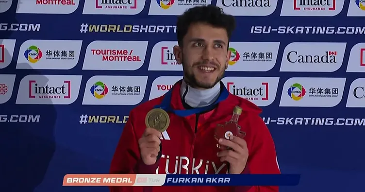 Furkan Akar’dan tarihi madalya