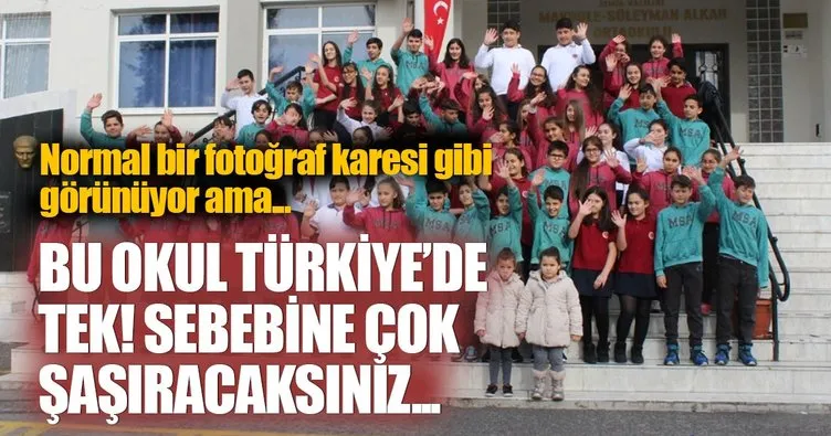 Bu okulda 33 ikiz, bir üçüz öğrenci var