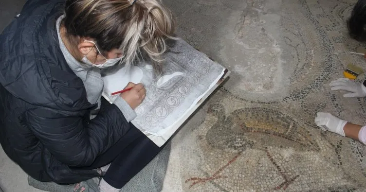 1600 yıllık mozaikler turizme kazandırılacak