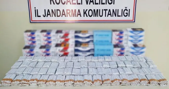 Bagaj dolusu kaçak sigarayla yakalandılar