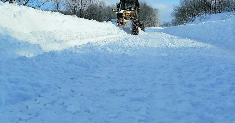 Ordu’da kar kalınlığı 65 cm