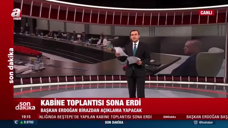 Son dakika: Kabine toplantısı sona erdi! | Video