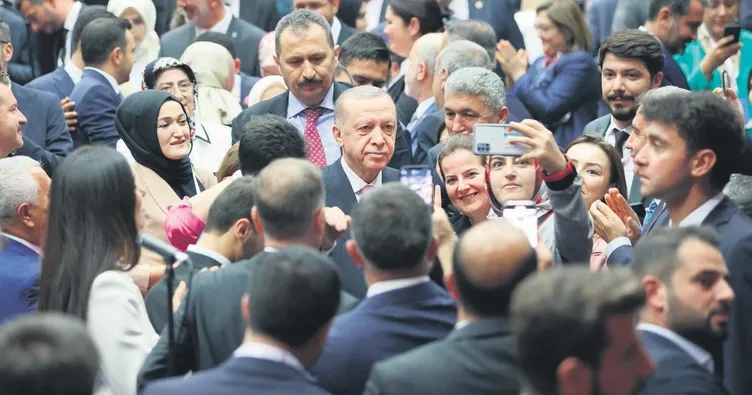 Milletimizin desteğiyle yol yürüdük