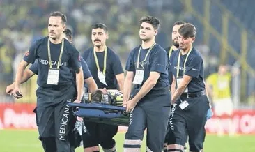 Travma geçirdi hastaneye gitti