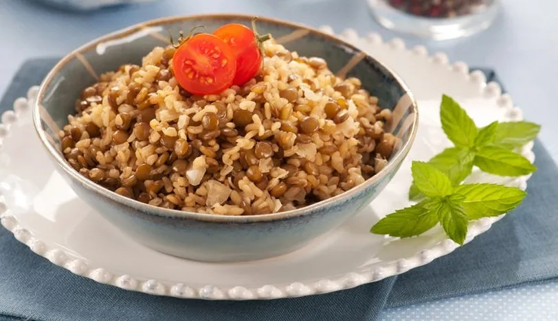 Mercimekli Bulgur Pilavı