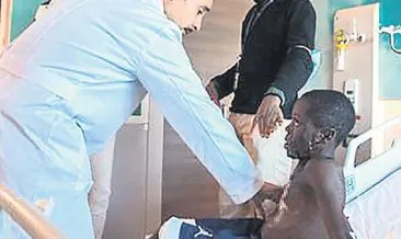 Kamerunlu çocuk şifayı Türkiye’de buldu