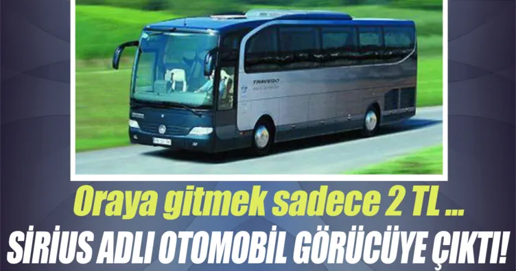 Trabzon’dan Samsun’a gitmek 2 TL