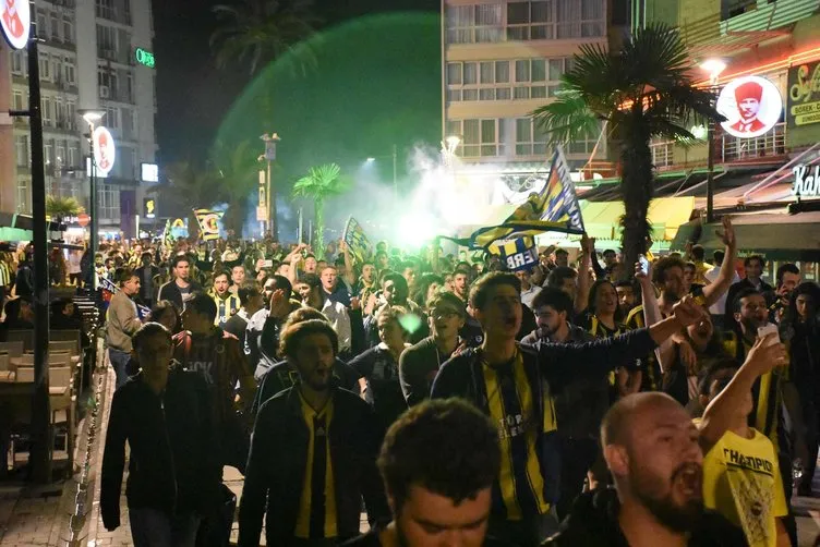 Şampiyon Fenerbahçe İşte tarihi geceden en özel kareler...
